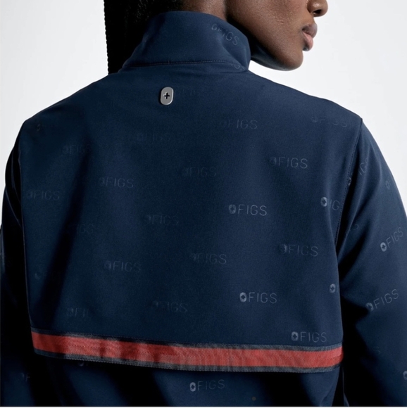 Figs Olympics MEDICAL Team USA Sydney Scrub Jacket in Large - Picture 2 of 4